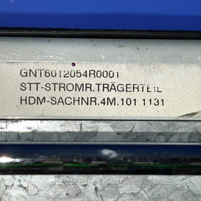 HDM 4M.101.1131 GNT6012054R0001 -Typenschild