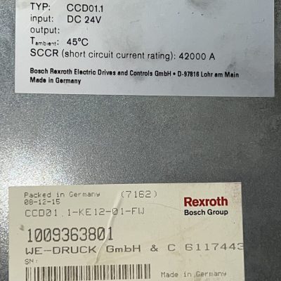 Rexroth CCD01.1-KE12-01-FW -2